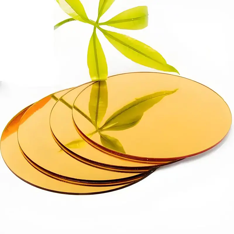 Ακρυλικό φύλλο καθρέφτη χρυσού